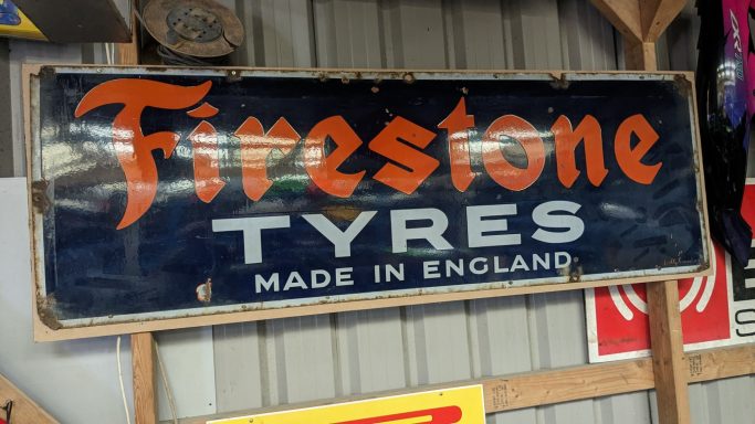 Firestone Tyres Vintage Sign